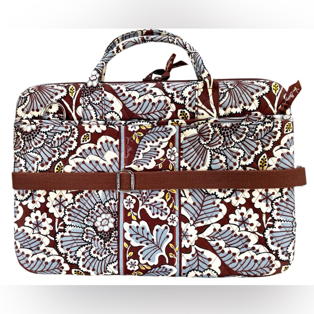 Vera Bradley quilted floral laptop case